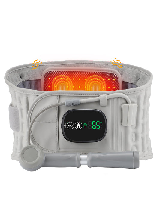 Hailicare LED Massaging Heating Inflatable Decompression Waist Belt HailiCare Health & Beauty