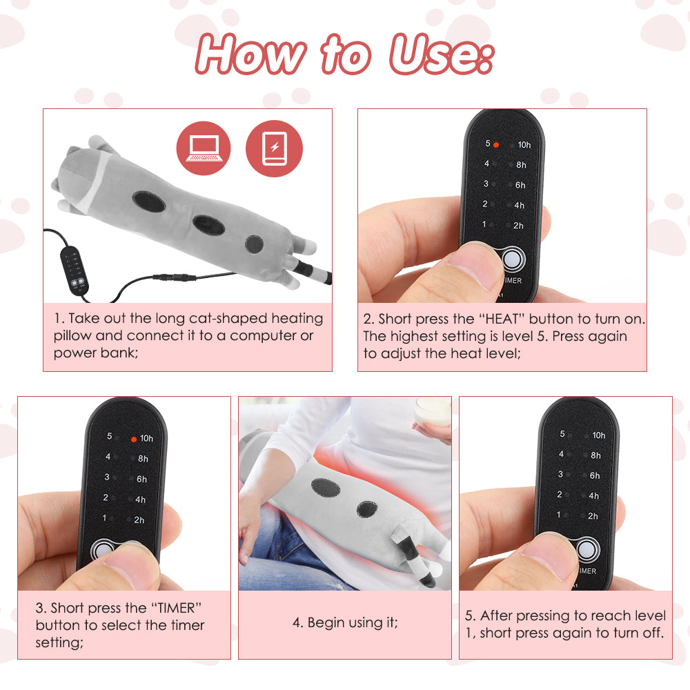 Heating Pad for Period Cramp Relief HailiCare