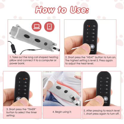 Heating Pad for Period Cramp Relief HailiCare