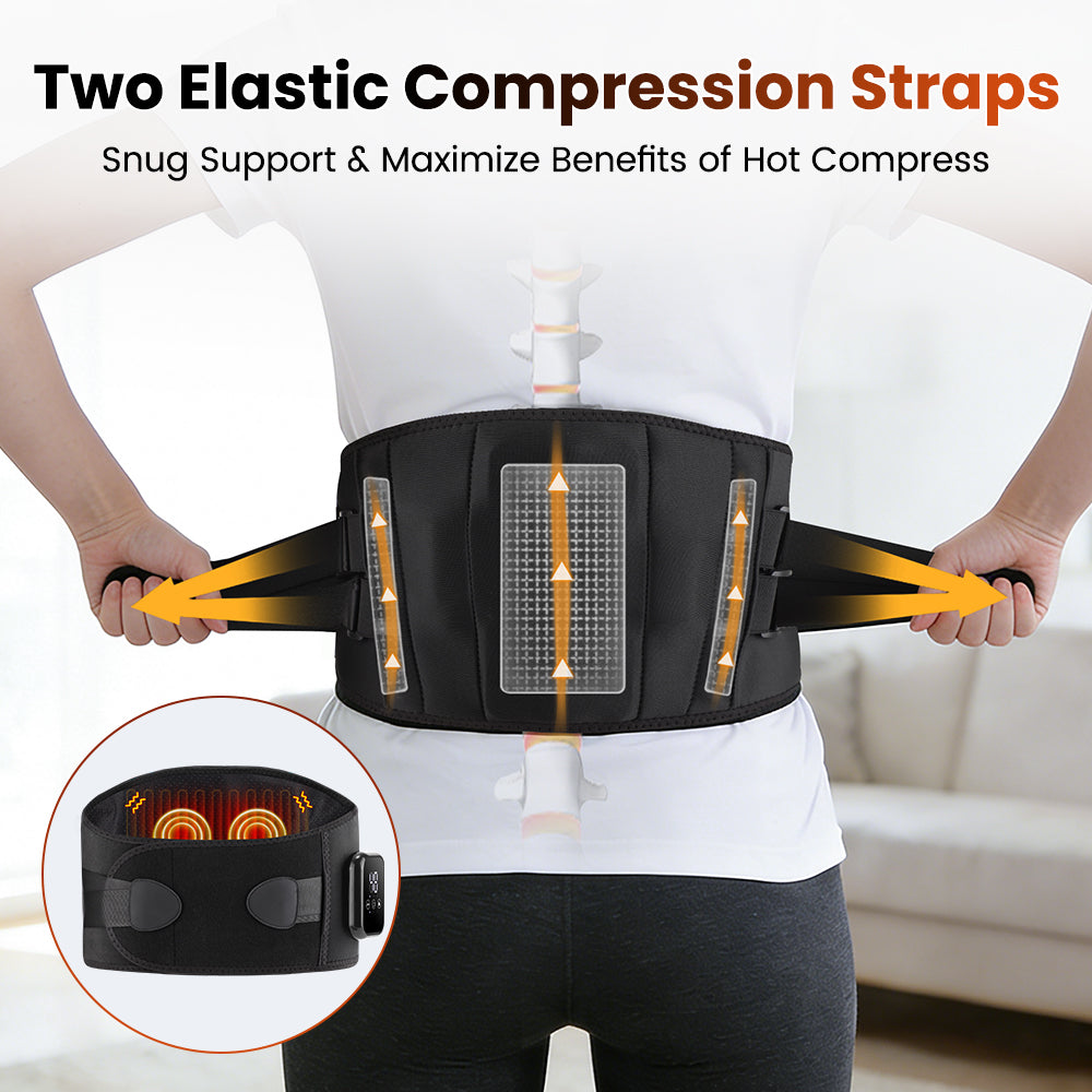 Cordless Heated Waist Belt for Relaxation and Discomfort Relief HailiCare