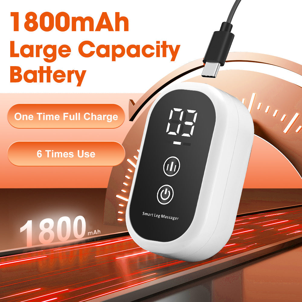 HailiCare Wireless 360° Air Pressure Calf Massager 3 Modes 3 Intensities Electric Airbag Compression Leg Massage Wrap Muscle Relax Blood Circulation Relieve Fatigue HailiCare Health & Beauty