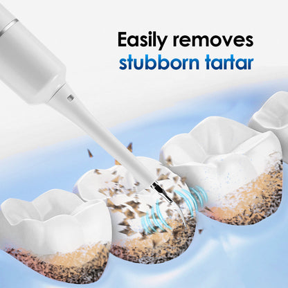 HailiCare Electric Teeth Cleaner Portable Household Toothbrush Tartar Remover Tartar Cleaning Whitening Teeth USB Charging HailiCare Health & Beauty