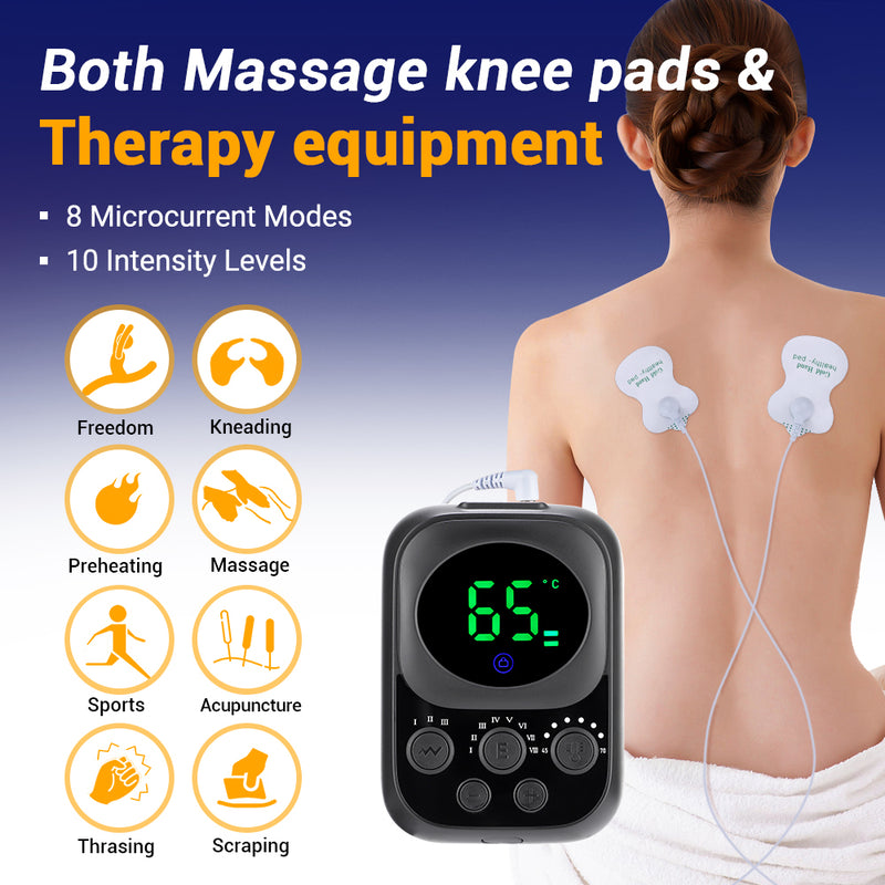 Hailicare Wireless Control Heating Knee Massage Pad for Arthritis Joint Pain Relief Knee Brace Massager HailiCare Health & Beauty