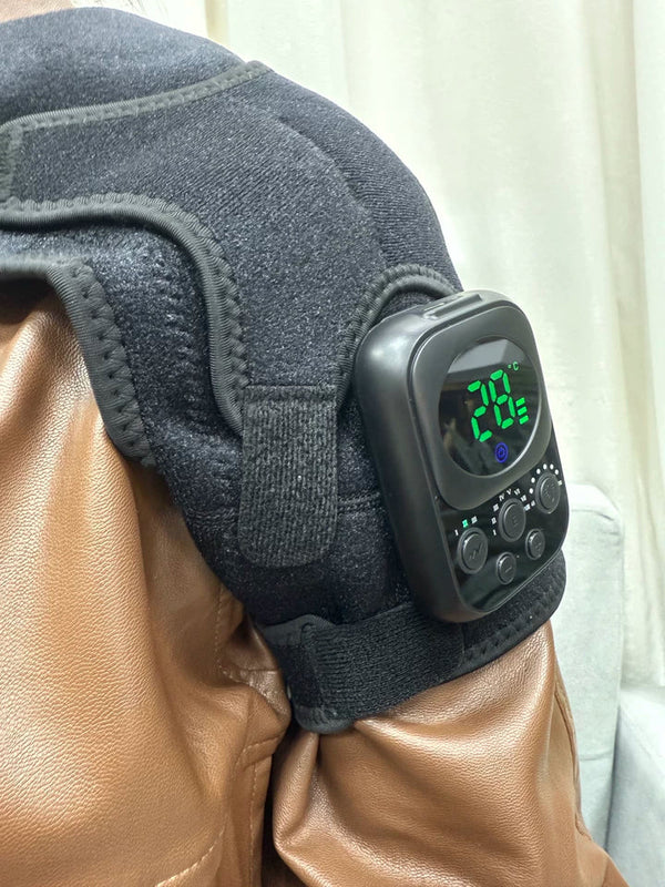 HailiCare Heated Vibrating Shoulder Massager for Shoulder Pain Relief HailiCare