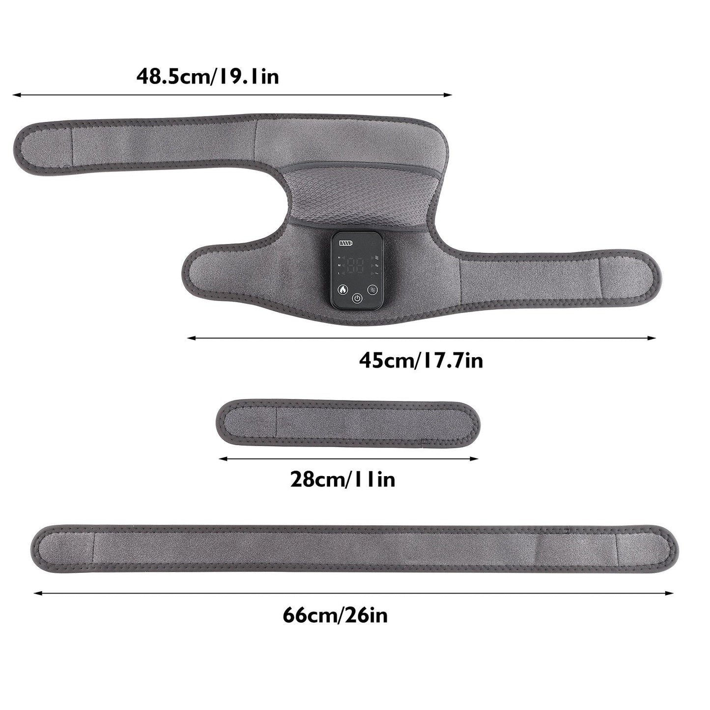 Heated vibrating knee massager, effectively relieves muscle soreness HailiCare