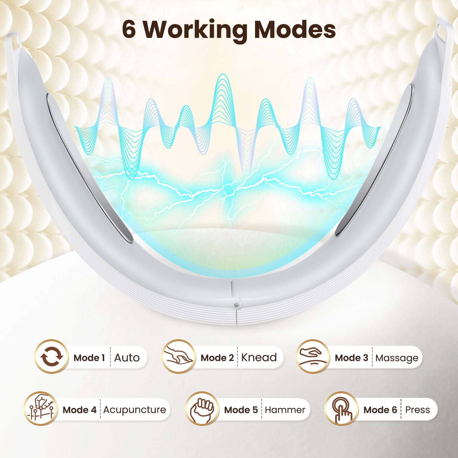 HailiCare V Face Lifting Device Firming Facial Massager Facial Beauty Instrument Face Slimming Massager Double Chin Removal Electric Double Chin and Intelligent V-Shaped Face Machine with 6 Modes & 8 Adjustable Intensities HailiCare Health & Beauty