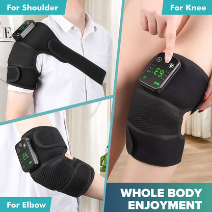 Heated vibrating knee massager, effectively relieves muscle soreness HailiCare