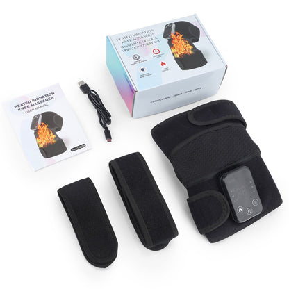 Heated vibrating knee massager, effectively relieves muscle soreness HailiCare