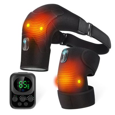 HailiCare Heating Vibrating Brace for Shoulder Knee APP Control HailiCare Health & Beauty