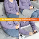 Electric Heating Pad Shoulder Neck Back Abdomen Leg Pain Relief Timed Physiotherapy
