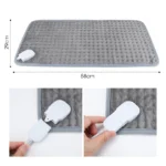 Electric Heating Pad Shoulder Neck Back Abdomen Leg Pain Relief Timed Physiotherapy