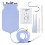 Hailicare Reusable Silicone Enema Cleanse Kit