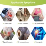 Hailicare Knee Relief Plaster Sticker Wormwood Extract Knee Pain Joint Ache Patches