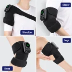 Hailicare Wireless Control Heating Knee Massage Pad for Arthritis Joint Pain Relief Knee Brace Massager