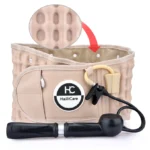 Hailicare Air traction lumbar decompression waist belt for back brace and pain relief