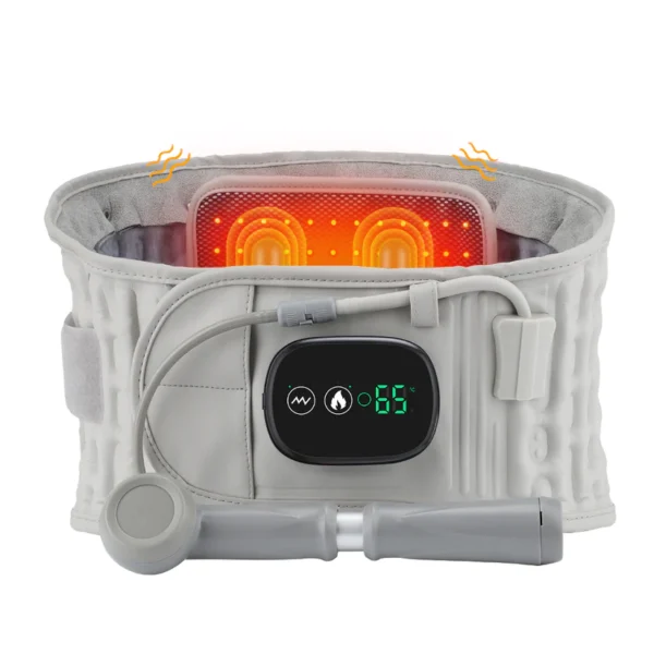Hailicare LED Massaging Heating Inflatable Decompression Waist Belt
