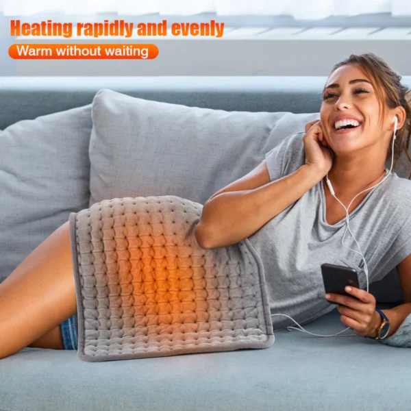 Hailicare Heating Pad for Back, Neck, and Shoulder Pain Relief, Winter Christmas Gifts For Parents
