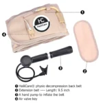 Hailicare Air traction lumbar decompression waist belt for back brace and pain relief