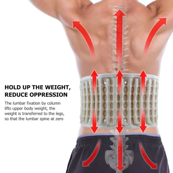 Hailicare Air traction lumbar decompression waist belt for back brace and pain relief