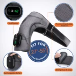 Hailicare Cordless Heating Vibration Shoulder Wrap Massager For Arthritis Pain Relief