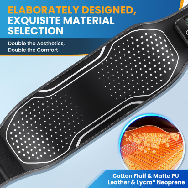 Hailicare Air Bladder Squeeze Waist Massager  Provide Comprehensive Support And Protection For Your Waist Health