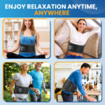 Hailicare Air Bladder Squeeze Waist Massager  Provide Comprehensive Support And Protection For Your Waist Health