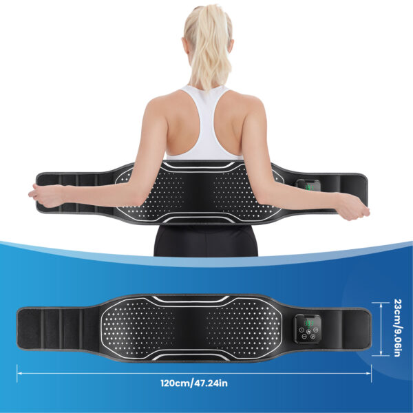 Hailicare Air Bladder Squeeze Waist Massager  Provide Comprehensive Support And Protection For Your Waist Health